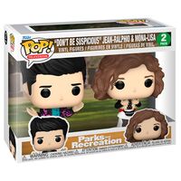 Blister 2 figures POP Parks and Recreation Dont Be Suspicious Jean-Ralphio & Mona-Lisa 889698801744
