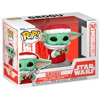 POP figure Star Wars Grogu with Christmas Cookie 889698800099