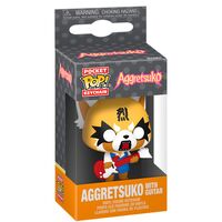 Funko Keychain! Aggretsuko: Aggretsuko with Guitar