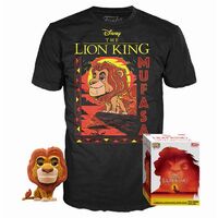 Set POP figure & Tee Disney The Lion King Mufasa (L)