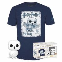Funko Set figure POP & Tee Harry Potter Edvige S