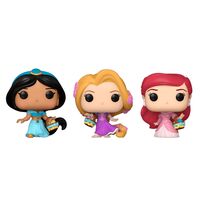 Carrot Pocket POP blister 3 figures Disney Princess Rapunzel Ariel Jasmin 889698764445