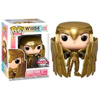 Funko Pop! DC Wonder Woman Gold Shield Metallic Exclusive 329