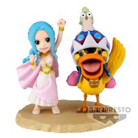 One Piece world collectable Log Series Nefeltari Vivi & Karoo figure 7cm 4983164895599