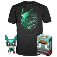 Set POP figure & Tee My Hero Academia Deku with Helmet (M)
