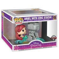 Funko Pop! Disney Ultimate Princess The Litle Mermaid Ariel & Statue Eric Exclusive 1169
