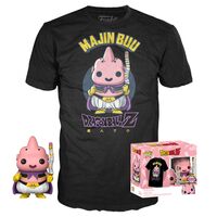 Funko Set figure POP & Tee Dragon Ball Z Majin Buu Exclusive (S)