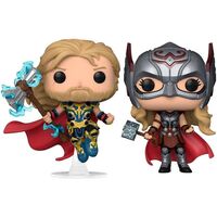 Funko Pop! Pack 2 Marvel Thor Love and Thunder Thor & Mighty Thor Exclusive