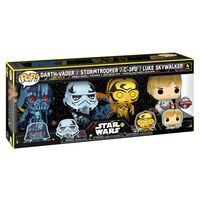 Funko Pop! Pack 4 figures Star Wars Exclusive