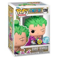 Funko Pop! One Piece: Roronoa Zoro with Enma - GLOW 1288