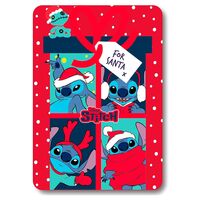 Disney Stitch Christmas polar blanket 8435631350002