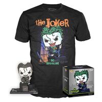Set POP figure & Tee DC Comics Jim Lee Joker (S)