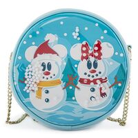 Loungefly Disney Snowman Mickey Minnie bag 671803382817