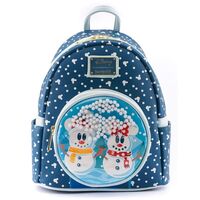 Loungefly Disney Snowman Mickey Minnie backpack  26cm 671803382763