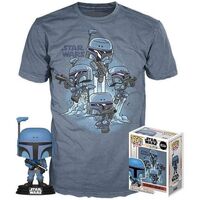 Set figure POP & Tee Star Wars Mandalorian (L)