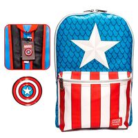Loungefly Marvel Captain America backpack with pin 45cm 671803375697