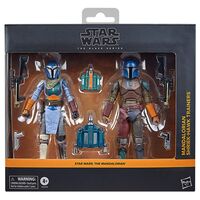 Star Wars The Mandalorian - Mandalorian & Shriek-Hawk Trainers set 2 figures 15cm 5010996250858