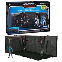Star Wars Playset Moff Gideons Imperial Light Cruiser Hallway + Mandalorian Privateer figure 9,5cm 5010996204424