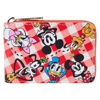 LOUNGEFLY Loungefly Disney Mickey & Friends Picnic Blanket accordion wallet