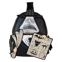 Loungefly Disney The Nightmare Before Christmas Mayor with Plans lenticular backpack 26cm 671803521247