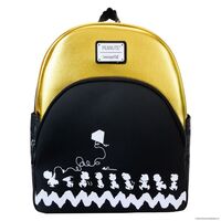 Loungefly Peanuts 75th Anniversary Snoopy Gang Flying Kite backpack 671803531345