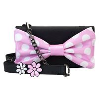 Loungefly Disney Minnie Floral Rock the Dots shoulder bag 671803534254