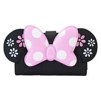 LOUNGEFLY Loungefly Disney Minnie Floral Rock the Dots wallet