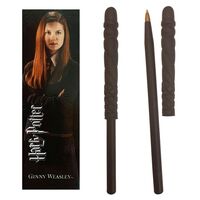 NOBLE COLLECTION Harry Potter Ginny Weasley wand pend and bookmark