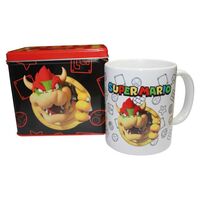 Nintendo Super Mario Bros Bowser Mug + Money box set 8029085812775
