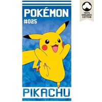 Pokemon Pikachu beach towel cotton 8436580114608