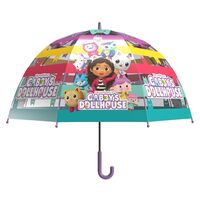 Gabby Doll House manual transparent bubble umbrella 48cm 8426842110226