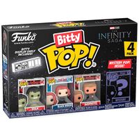 FUNKO BITTY POP 4 Pack Marvel Infinity Saga Hulk 71504