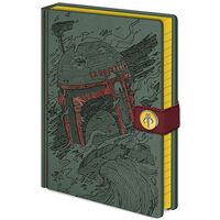 PYRAMID Star Wars Boba Fett premium A5 notebook