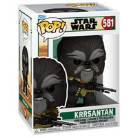 FUNKO POP Star Wars Book of Boba Fett Krrsantan w/BG 581 68651