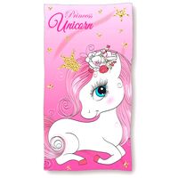 Unicorn cotton beach towel 8435631339137