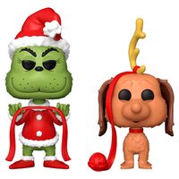 POP pack 2 figures The Grinch - Grinch & Max 889698725057