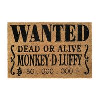 One Piece Wanted Dead or Alive Monkey D. Luffy Doormat FGE0058