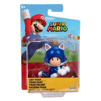 JAKKS PACIFIC Nintendo Super Mario Cat Toad figure 6,5cm