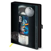PYRAMID Star Wars VHS premium A5 notebook
