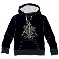 WARNER BROS. DISCOVERY Harry Potter Deathly Hallows hooded sweatshirt