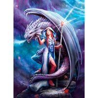 Clementoni Puzzle - Anne Stokes Dragon Mage 1000pcs