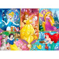 Clementoni Puzzle - Disney Princess Brilliant 104pcs