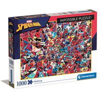 Clementoni Puzzle -Marvel Spiderman Impossible 1000pcs