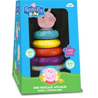 ASTLEY BAKER DAVIES Peppa Pig stackable hoops
