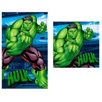 MARVEL Marvel Hulk set 2 cotton bath towels