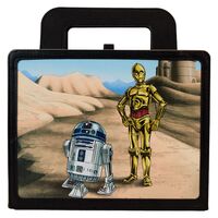 LOUNGEFLY Star Wars Return of the Jedi R2-D2 & C-3P0 notebook