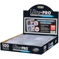 ULTRA PRO Secure Platinum Page per Toploader 4 Tasche 1pz