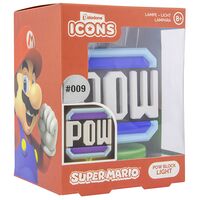 Paladone Icons Super Mario Pow Block