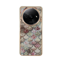 Vivid Mermaid Scale Silicone Case Redmi A3 Rose Gold 5213015672123