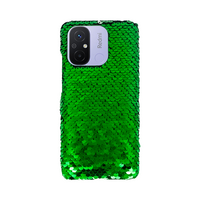 Vivid Sequin Case Xiaomi Redmi 12C Green 5213015673168